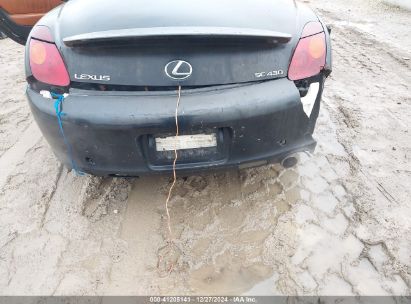 Lot #3045357609 2003 LEXUS SC 430