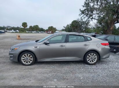 Lot #3052069017 2016 KIA OPTIMA EX