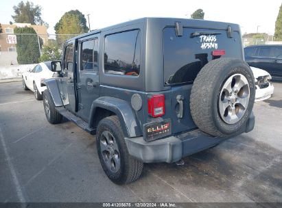 Lot #3051073105 2018 JEEP WRANGLER JK UNLIMITED SAHARA 4X4