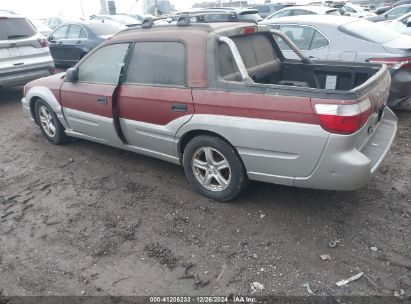 Lot #3037533564 2003 SUBARU BAJA SPORT