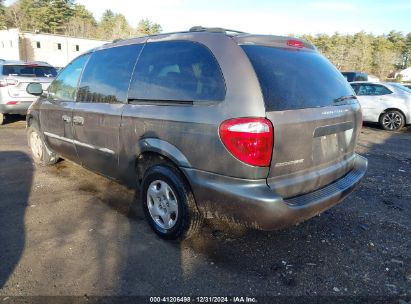 Lot #3051075043 2003 DODGE GRAND CARAVAN SE