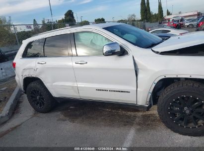 Lot #3051073107 2018 JEEP GRAND CHEROKEE LIMITED 4X2