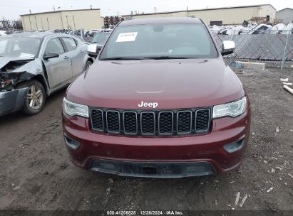 Lot #3050076347 2018 JEEP GRAND CHEROKEE OVERLAND 4X4