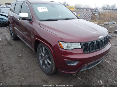 Lot #3050076347 2018 JEEP GRAND CHEROKEE OVERLAND 4X4