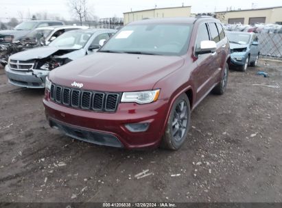 Lot #3050076347 2018 JEEP GRAND CHEROKEE OVERLAND 4X4