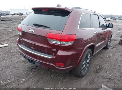 Lot #3050076347 2018 JEEP GRAND CHEROKEE OVERLAND 4X4