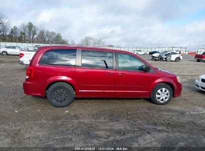 Lot #3050076346 2015 DODGE GRAND CARAVAN SE