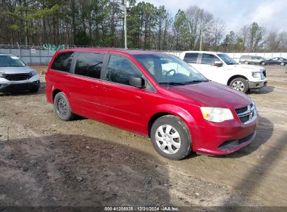 Lot #3050076346 2015 DODGE GRAND CARAVAN SE