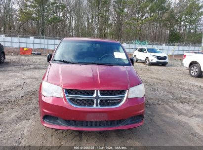 Lot #3050076346 2015 DODGE GRAND CARAVAN SE