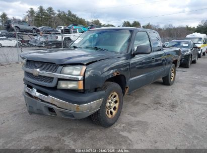 Lot #3058073922 2005 CHEVROLET SILVERADO 1500 WORK TRUCK