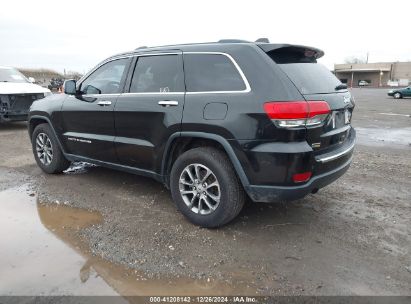 Lot #3050072180 2014 JEEP GRAND CHEROKEE LIMITED