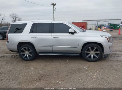 Lot #3052078779 2015 CADILLAC ESCALADE LUXURY