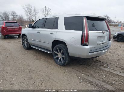 Lot #3052078779 2015 CADILLAC ESCALADE LUXURY