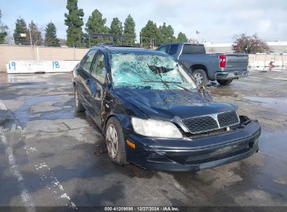 Lot #3049471538 2003 MITSUBISHI LANCER LS