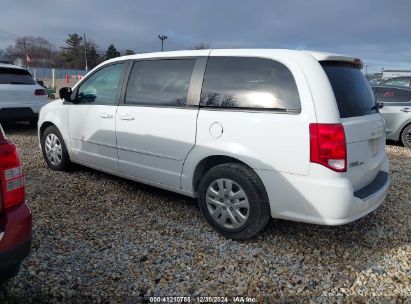 Lot #3052078772 2017 DODGE GRAND CARAVAN SE