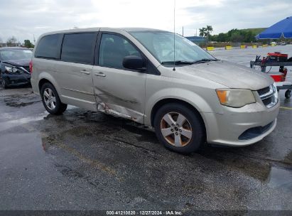 Lot #3050076323 2013 DODGE GRAND CARAVAN SE