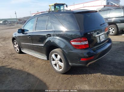 Lot #3046374827 2010 MERCEDES-BENZ ML 350 4MATIC