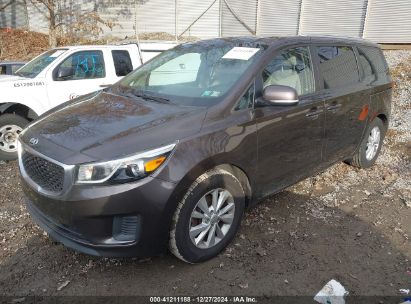 Lot #3042563427 2016 KIA SEDONA LX