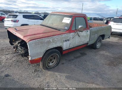 Lot #3056468781 1982 DODGE D-SERIES D150