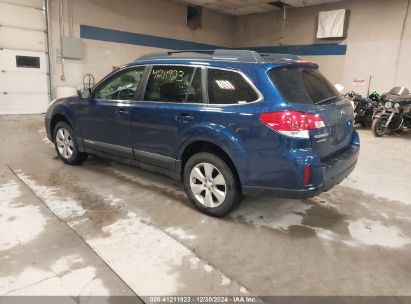 Lot #3042554128 2010 SUBARU OUTBACK 2.5I PREMIUM