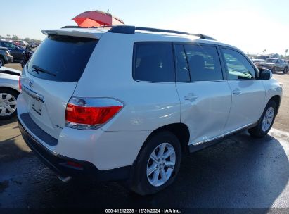 Lot #3053065481 2011 TOYOTA HIGHLANDER SE V6