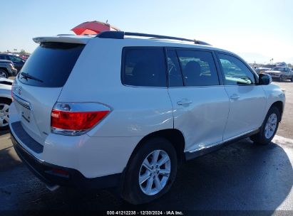 Lot #3053065481 2011 TOYOTA HIGHLANDER SE V6