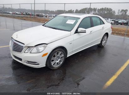 Lot #3046374356 2012 MERCEDES-BENZ E 350 4MATIC