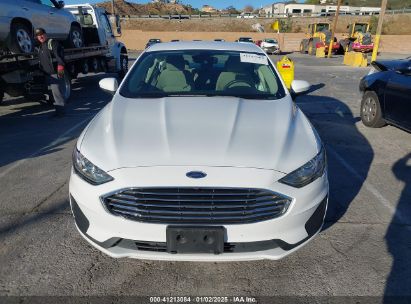 Lot #3056475969 2019 FORD FUSION HYBRID SE