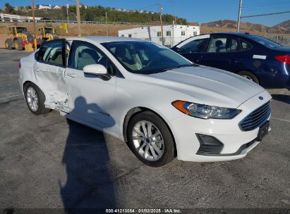 Lot #3056475969 2019 FORD FUSION HYBRID SE