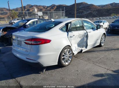 Lot #3056475969 2019 FORD FUSION HYBRID SE