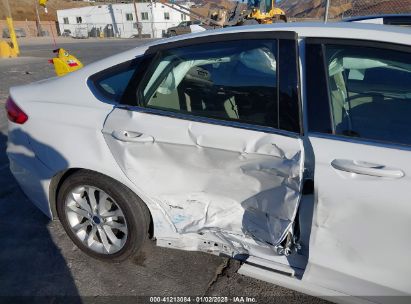 Lot #3056475969 2019 FORD FUSION HYBRID SE