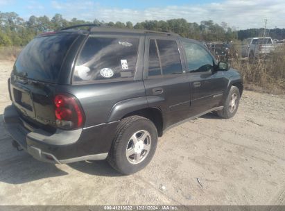 Lot #3045348121 2003 CHEVROLET TRAILBLAZER LT