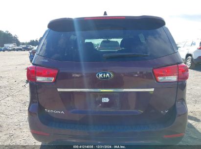 Lot #3046374324 2017 KIA SEDONA LX