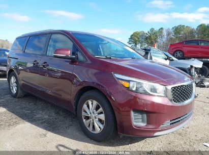 Lot #3046374324 2017 KIA SEDONA LX