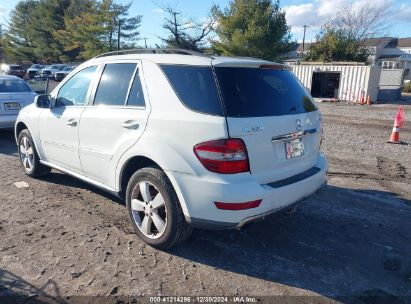 Lot #3051090315 2009 MERCEDES-BENZ ML 350 4MATIC