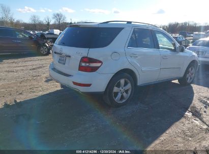 Lot #3051090315 2009 MERCEDES-BENZ ML 350 4MATIC