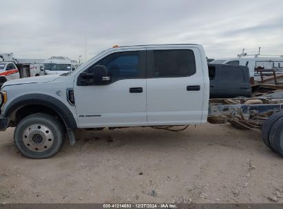 Lot #3050081640 2017 FORD F-450 CHASSIS XL