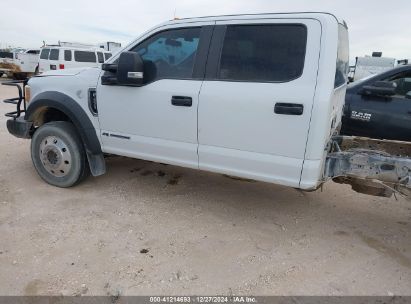 Lot #3050081640 2017 FORD F-450 CHASSIS XL