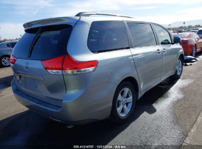 Lot #3053065472 2011 TOYOTA SIENNA LE V6