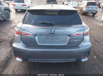 Lot #3042563302 2015 LEXUS CT 200H