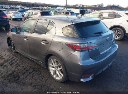 Lot #3042563302 2015 LEXUS CT 200H