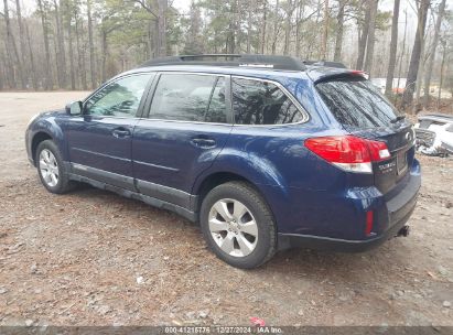 Lot #3051090297 2011 SUBARU OUTBACK 2.5I LIMITED