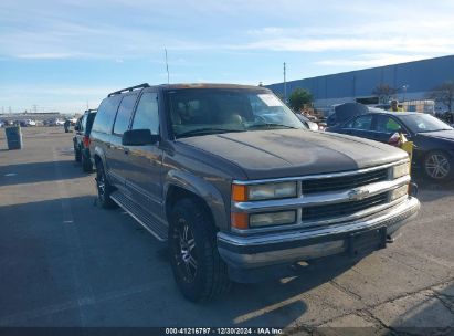 Lot #3050085906 1998 CHEVROLET SUBURBAN 1500