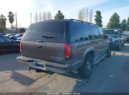 Lot #3050085906 1998 CHEVROLET SUBURBAN 1500