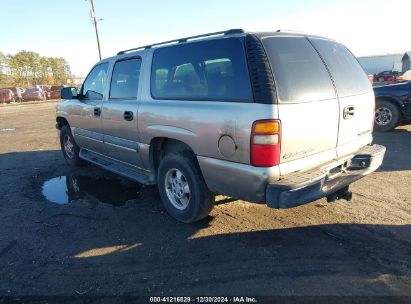 Lot #3051075106 2003 CHEVROLET SUBURBAN 1500 LS