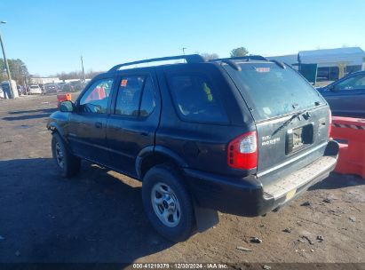 Lot #3047411982 2003 ISUZU RODEO S 3.2L V6