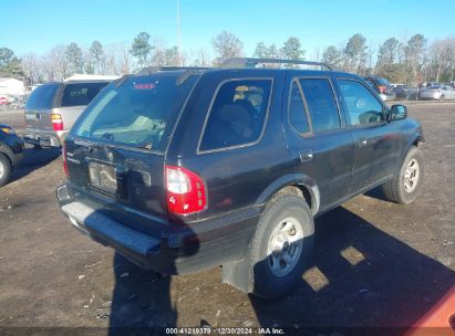 Lot #3047411982 2003 ISUZU RODEO S 3.2L V6