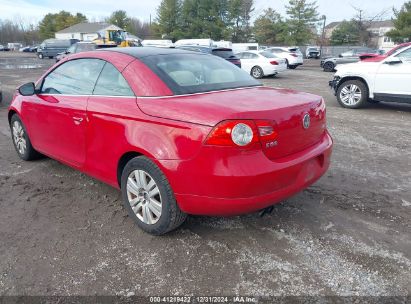 Lot #3051090554 2009 VOLKSWAGEN EOS KOMFORT