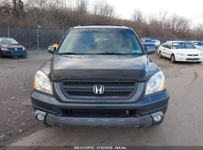 Lot #3047411984 2004 HONDA PILOT EX-L