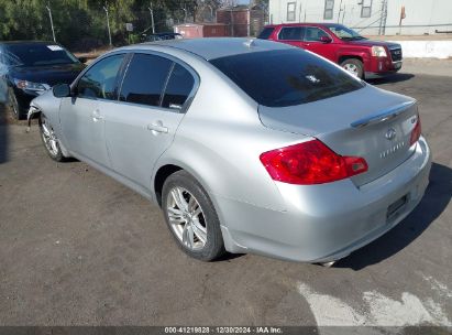 Lot #3053067803 2010 INFINITI G37X